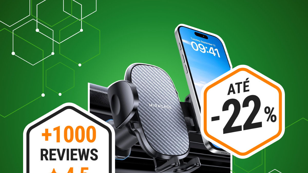 Suporte para telemóvel a menos de 15 € que te poupa multas ao conduzir